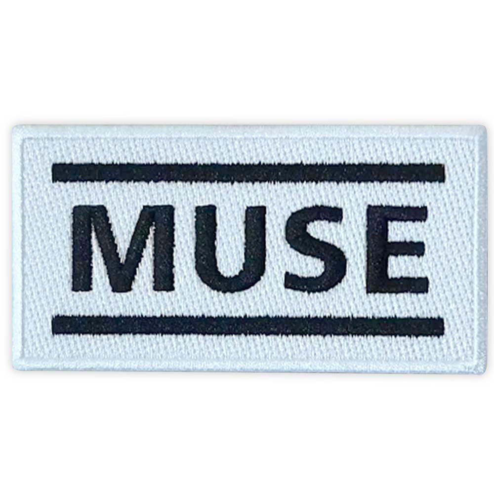 Muse - Logo Patch - Wit